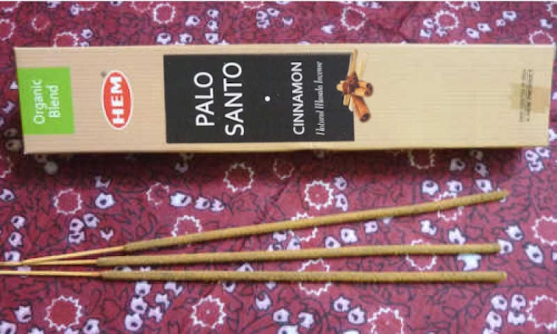 Bio Räucherstäbchen Palo Santo Cinnamon Zimt  von HEM