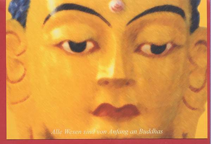 Briefkarte mit Osho-Zitat