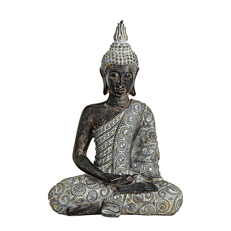 Buddha Figur Glitzer