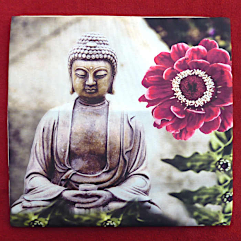 Kissenbezug Buddha 40x40