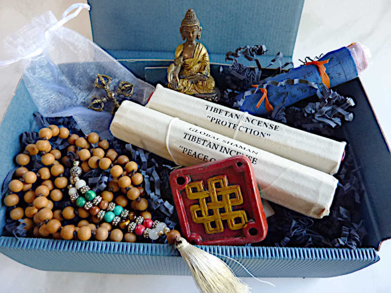 Geschenk Set Buddha Meditation