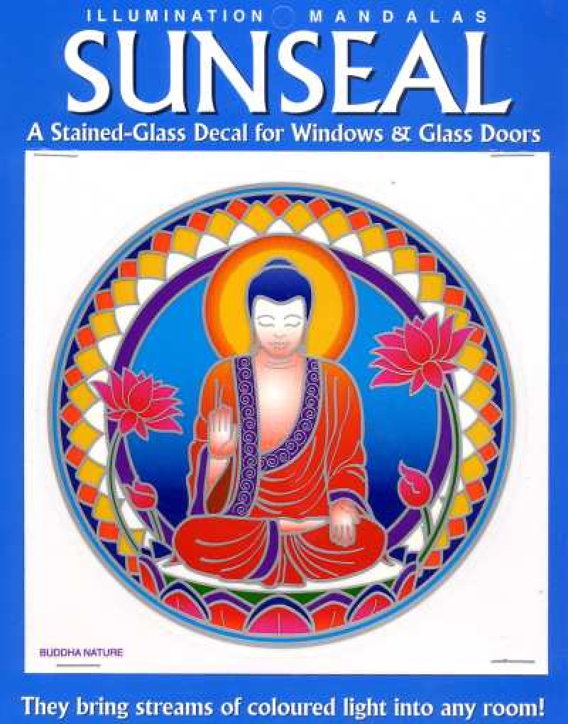 Buddha Natur Fensterbild Sticker Aufkleber, Sunseal