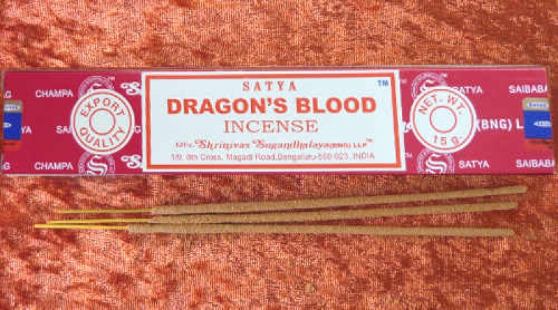 Satya  Drachenblut Dragons Blood Räucherstäbchen