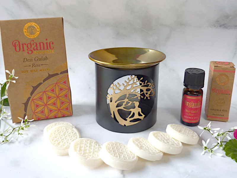 Buddha unterm Bodhibaum Duftlampe Aromalampe
