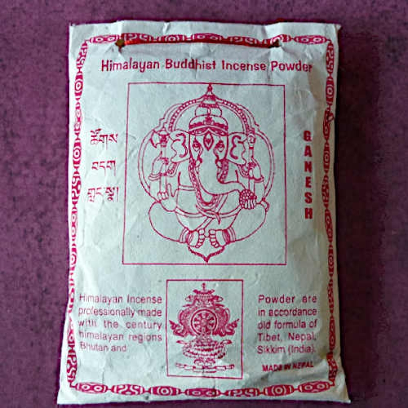 Ganesh Räucherpulver tibetisch