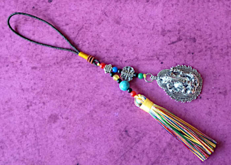 Buddhistischer Schutzanhänger Glücksbringer Ganesha