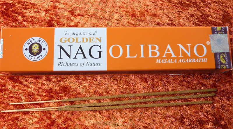 Golden Olibano Olibanum Weihrauch Masala Räucherstäbchen von Vijayshree