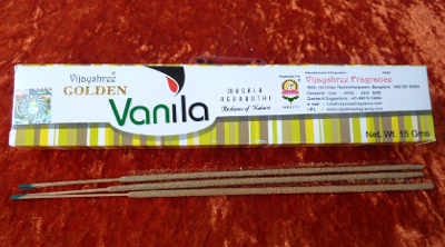 Golden Vanila Masala Räucherstäbchen von Vijayshree