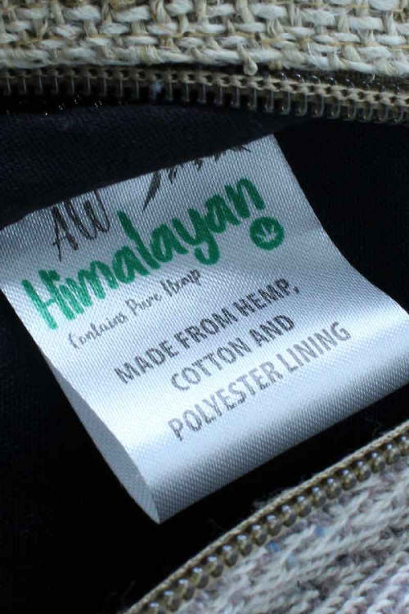 Hanftasche für die Reise, Body Cross, aus Nepal