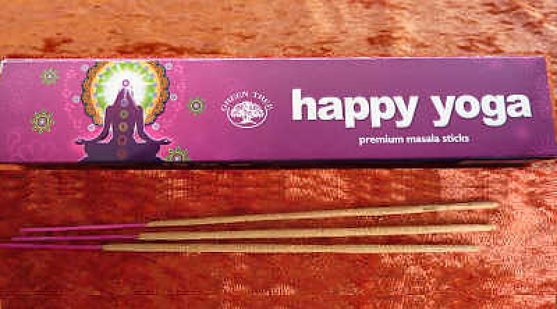 Happy Yoga  Green Tree Masala Räucherstäbchen