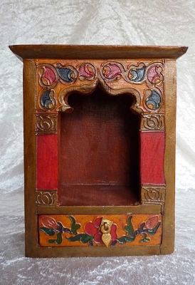 Buddhistischer Hausaltar klein, Vorderansicht