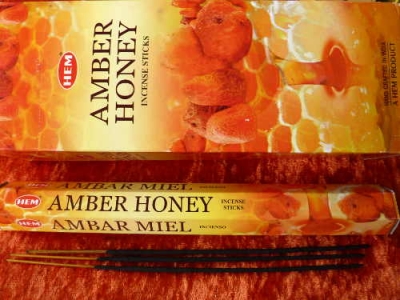 Amber Honey Honig  Räucherstäbchen von HEM