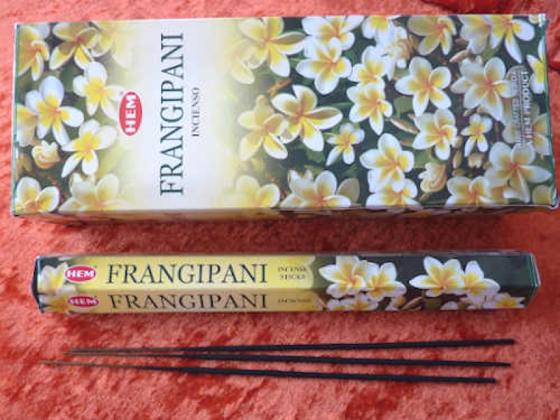 Frangipani Räucherstäbchen von HEM