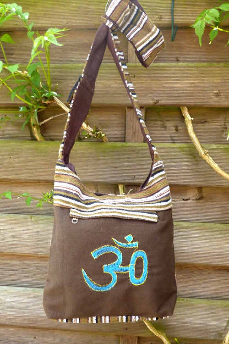 Indische Hippitasche Braun OM