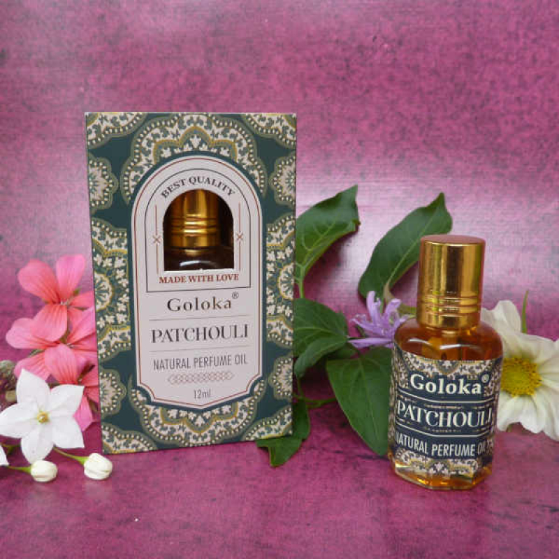 Goloka Patchouli- natürliches indisches Parfümöl  12ml