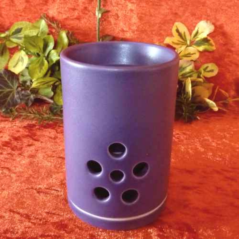 Keramik Duftlampe Flieder