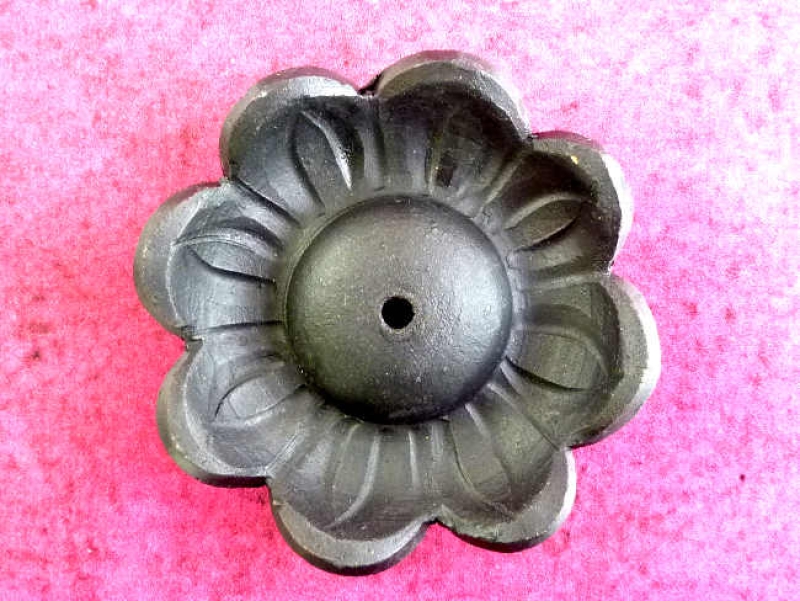 Elefant auf Lotus Räucherhalter für dicke und dünne Stäbchen