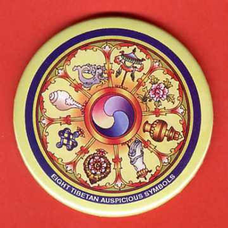 8 Buddhistische Glückszeichen Ashtamangala