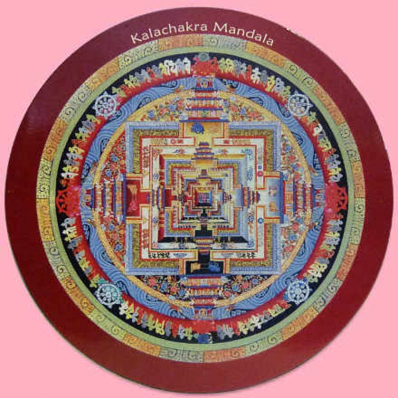 Magnet Kalchakra Mandala 2
