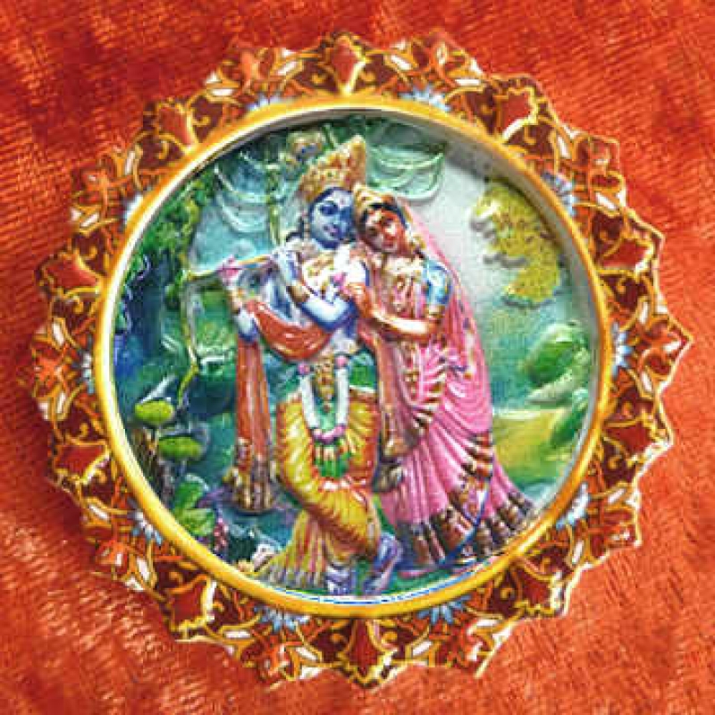 Magnet indischer Gott Shiva Parvati Ganesha, 3D
