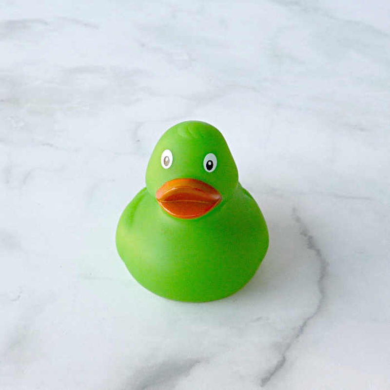 Grüne mini  Gummiente