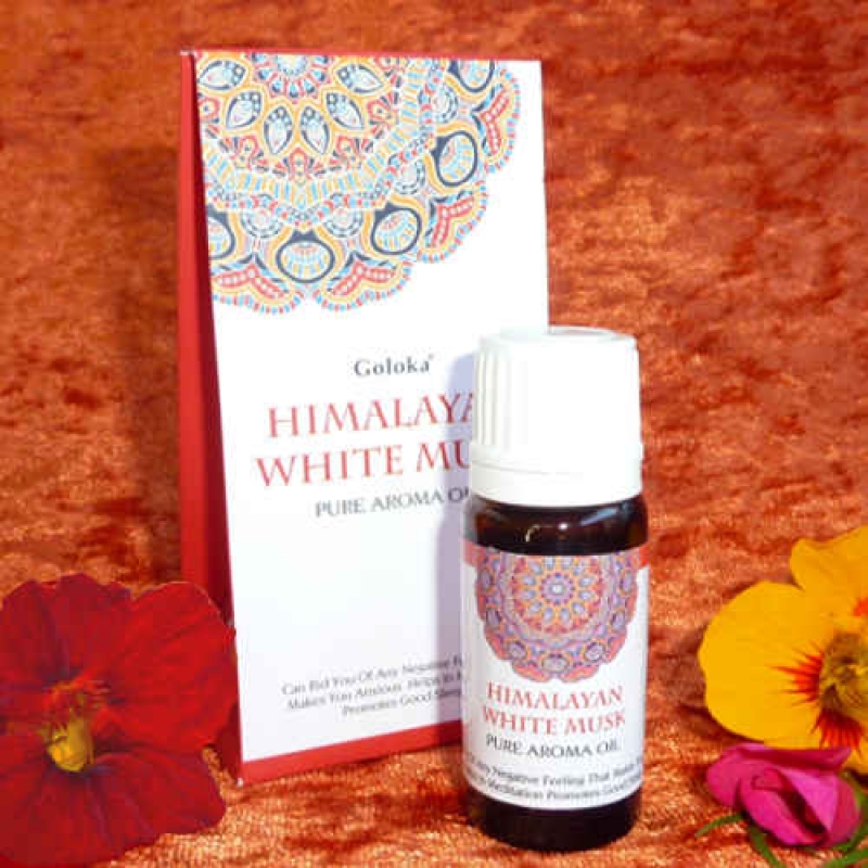 Himalayan White Musk Moschus Duftöl indisches Aromaöl Goloka