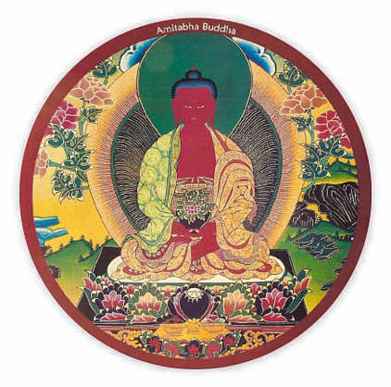 Mauspad Mousepad Buddha Amithaba