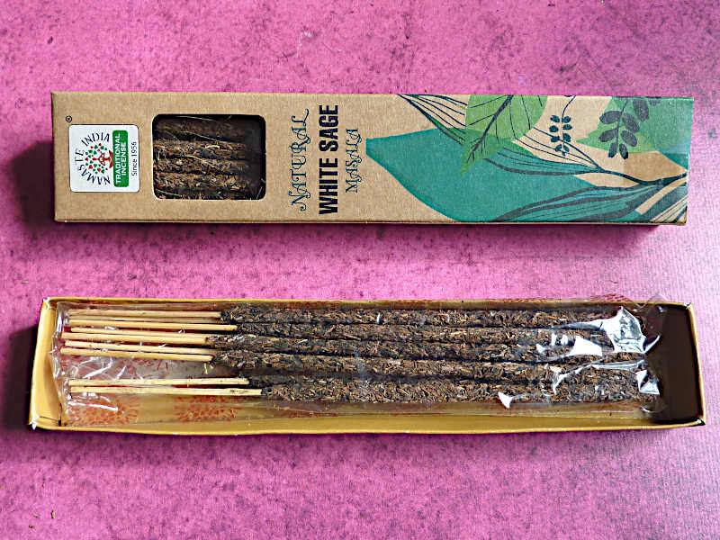 Smudge Räucherstäbchen White Sage, weißer Salbei