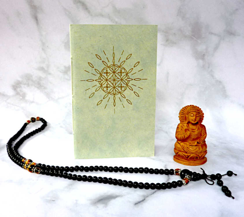 Kleines Notizbuch Tagebuch Loktapapier aus Nepal