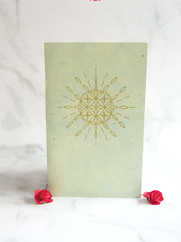 Kleines Notizbuch Tagebuch Fair Trade aus Nepal