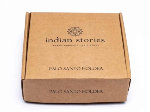 Palo Santo Halter weiss Keramik