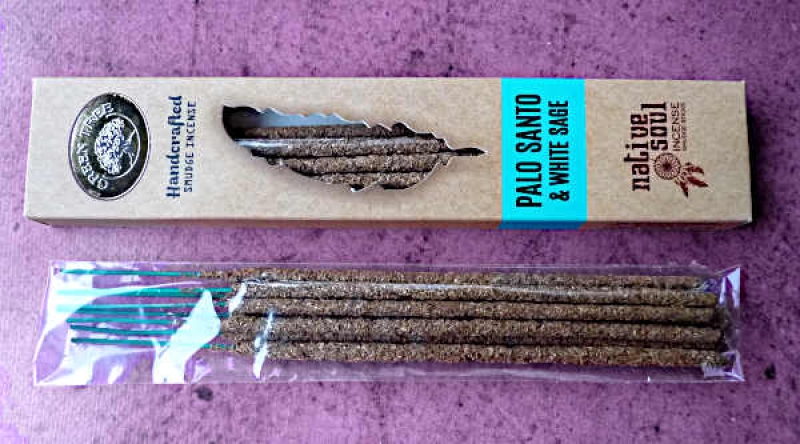 Palo Santo White Sage Salbei Smudge Räucherstäbchen Green Tree Native Soul