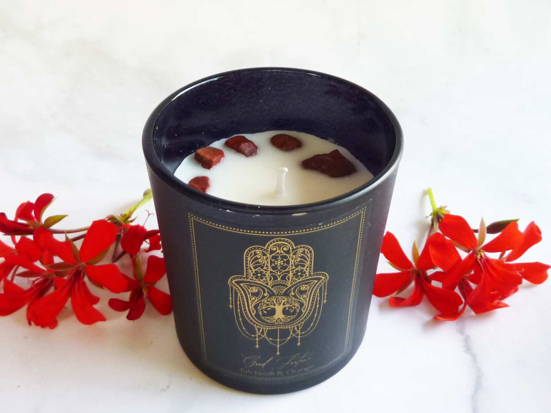 Duftkerze Good Fortune Patchouli & Orange 120g