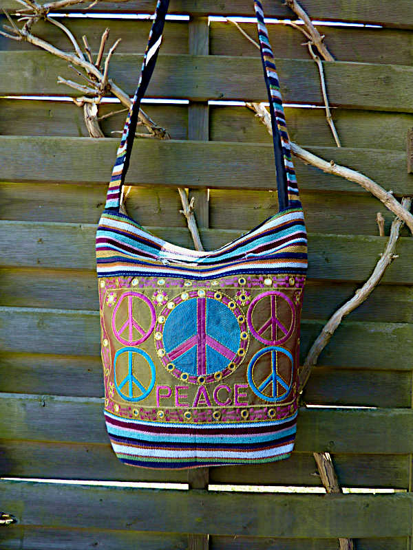 Indische Umhängetasche Grün 2