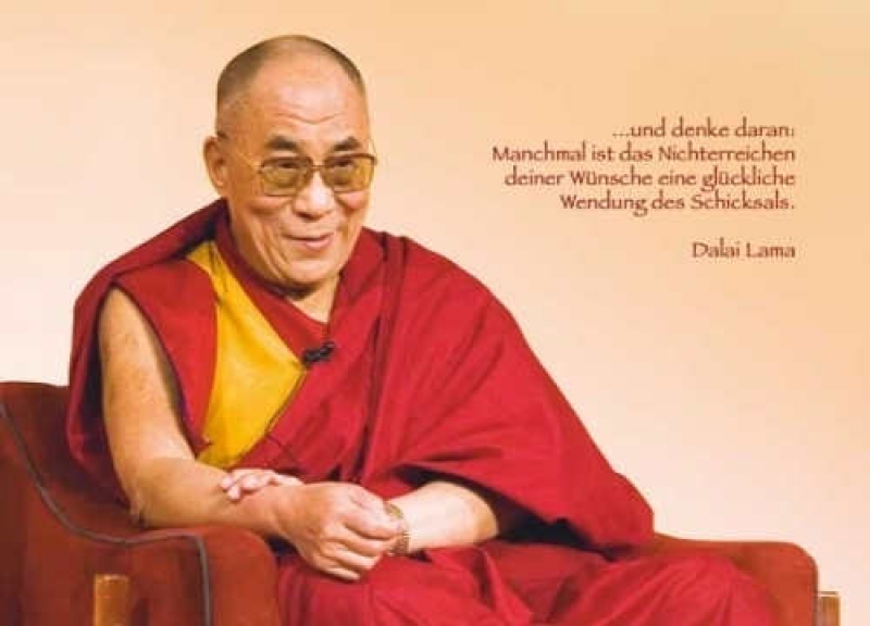 Postkarte Dalai Lama