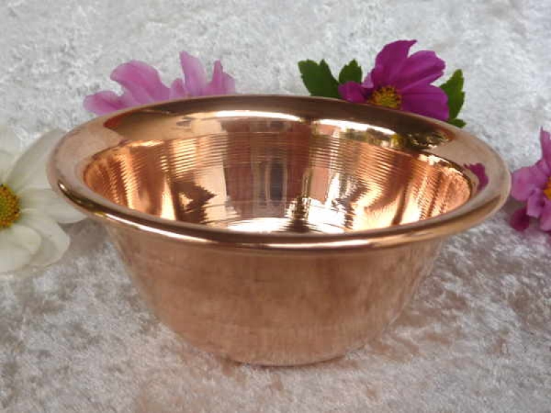 Räucherschale Kupfer von vorne