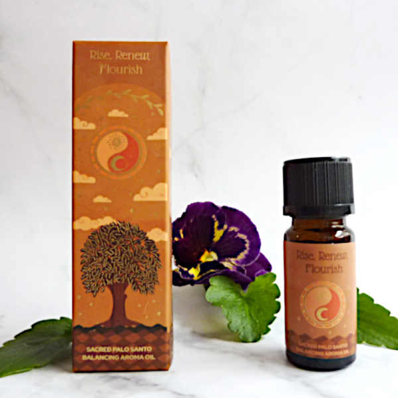Scared Palo Santo Duftöl Aromaöl Rise Renew Flourish 10ml Carnatia