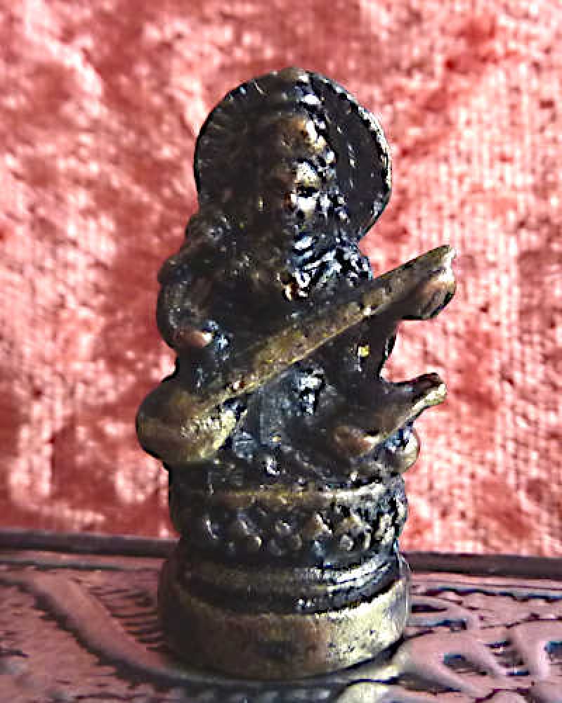 Saraswati Messing Miniatur