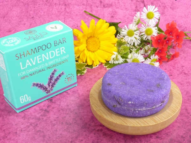 Shampoo Bar Haarseife Lavendel vegan