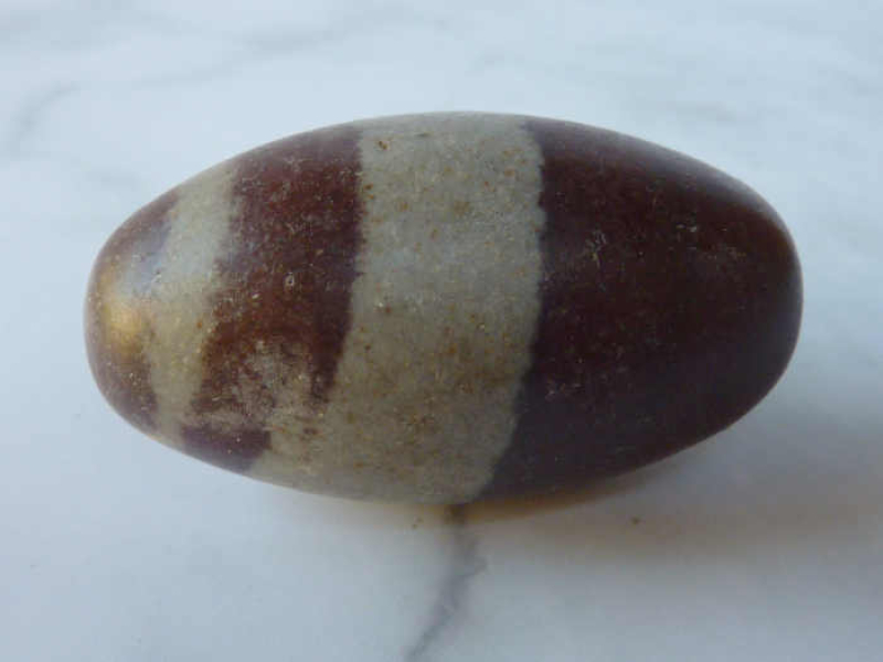 Shiva Lingam heiliger Stein Indien