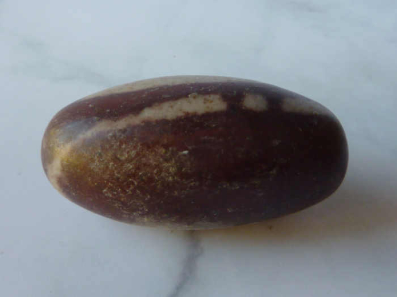 Shiva Lingam heiliger Stein Indien