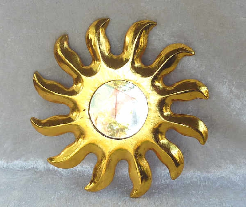 Sonnenspiegel gold, klein 2