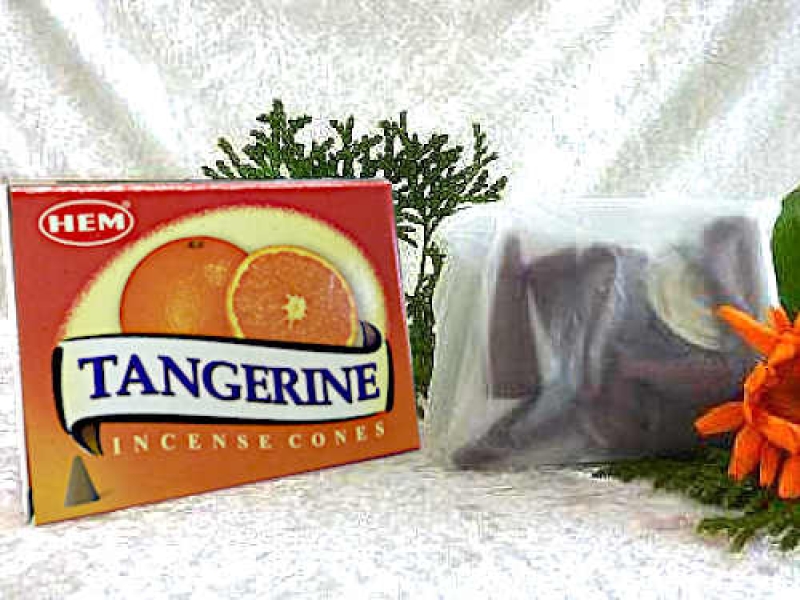 Tangerine Mandarine Räucherkegel HEM
