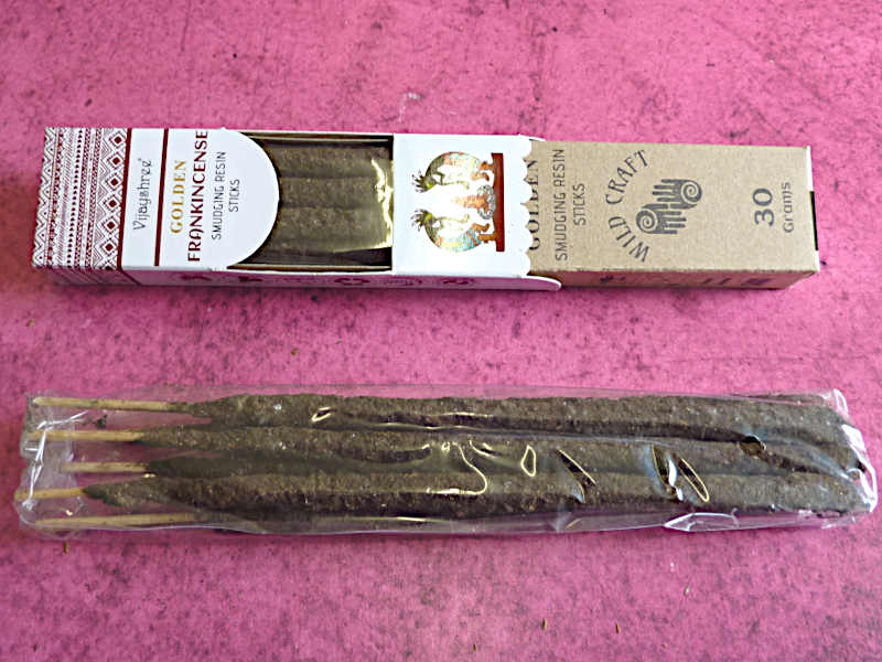 Vijayshree Smudge Räucherstäbchen Golden Frankincense Weihrauch