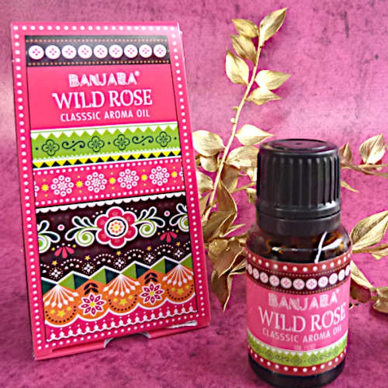 Wilde Rose indisches Duftöl Aromaöl Banjara