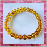 Bernstein Armband, elastisch 8mm