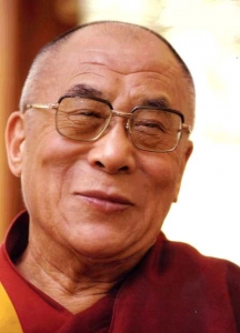 Spirituelle Briefkarte Dalai Lama Vorderseite