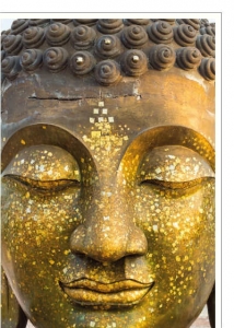 Briefkarte Buddha Peace