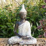 Buddha Figur Glitzer