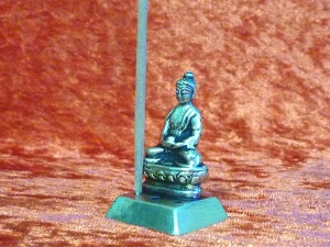 Buddha Räucherstäbchenhalter  Messing